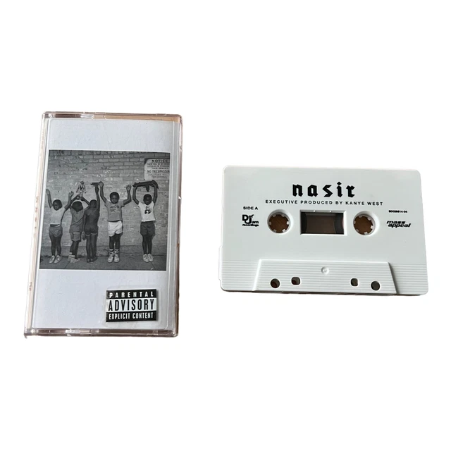 Nas Nasir Cassette Tape 2018 Rap Hip-Hop Def Jam Produced Kanye West