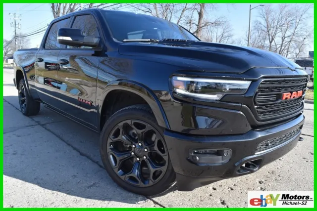2022 Ram 1500 4X4 CREW LIMITED RED-EDITION(TOP TRIM)