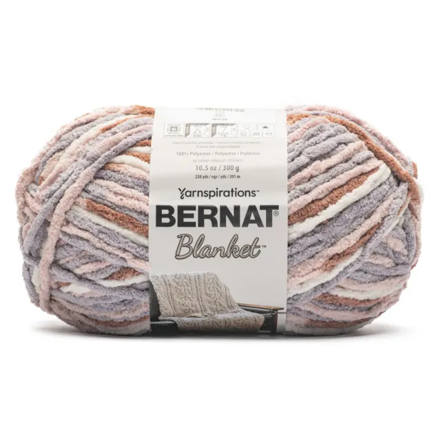Bernat Blanket Big Ball Yarn (Taupe)