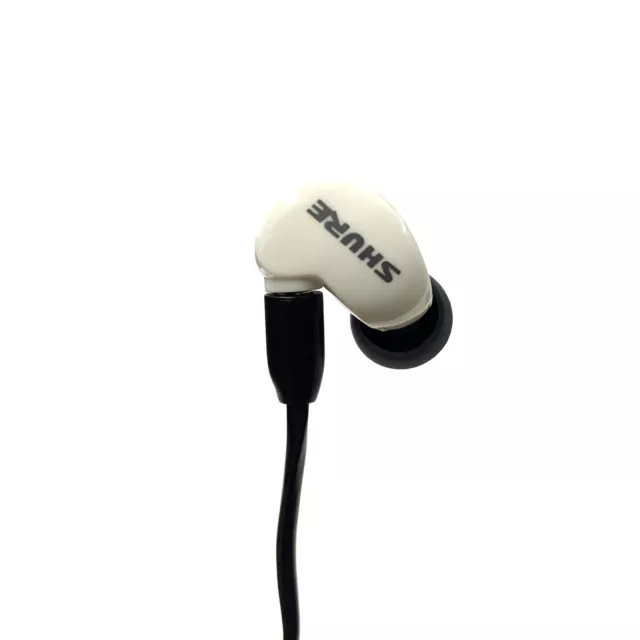 Genuine Shure SE215 In-Ear Sound Isolating Headphones Wired Earphones White | UK
