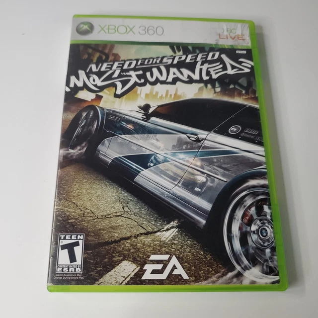 NEED FOR SPEED Most Wanted 2005 Xbox 360 Complete W/ Manual NFS MW $49.