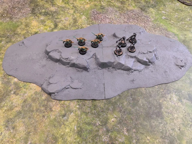 WARHAMMER GAMES WORKSHOP 40k Modular Hills Terrain Complete Set £65.00 ...