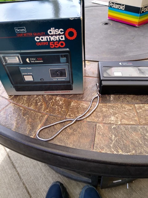 Cámara de disco Sears 550