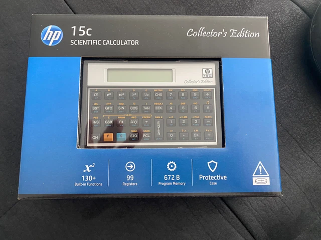 HP 15C Calculatrice Scientifique - Édition Collector
