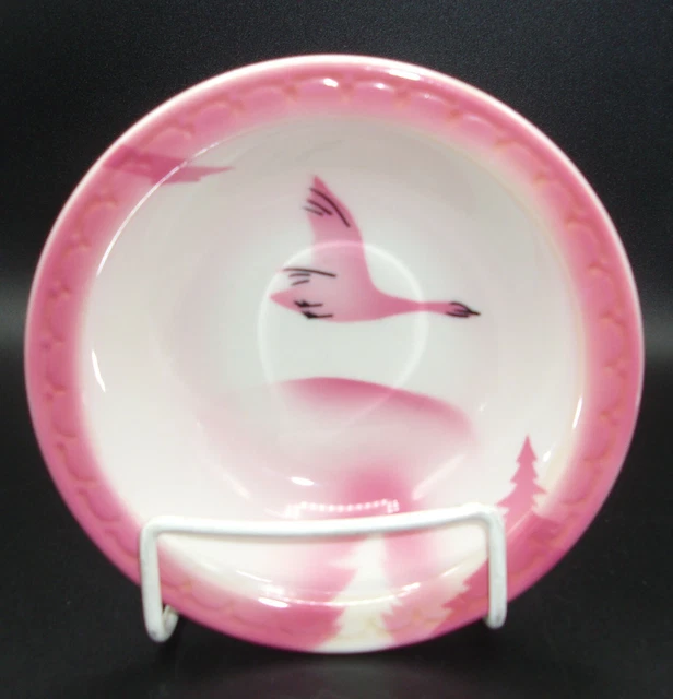 CM & StP&P MILWAUKEE ROAD Traveler Pattern Vintage Syracuse China 6" Cereal Bowl