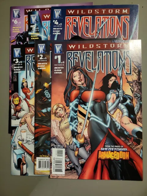 Wildstorm Revelations 1-6 Complete Comic Lot Run Set Collection