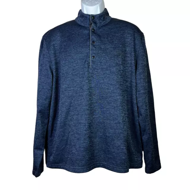 Callaway Men Casual Shirt Pullover Blue Size L