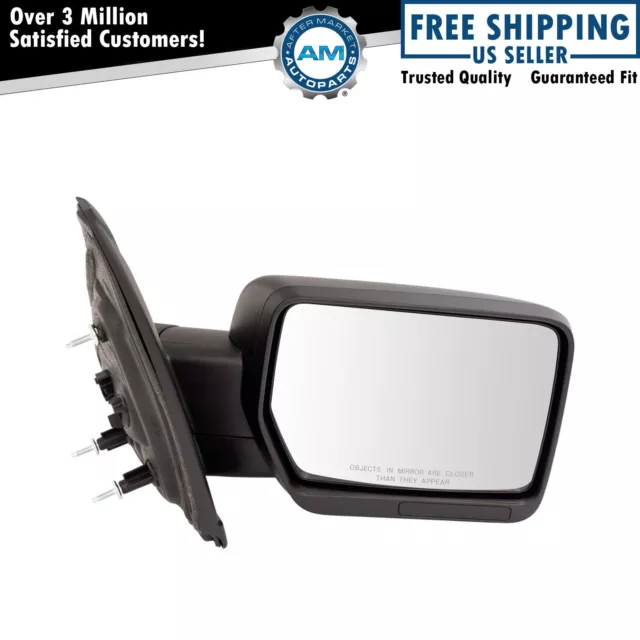 Mirror Power Textured Black Passenger Side Right RH for 09-14 Ford F150 New