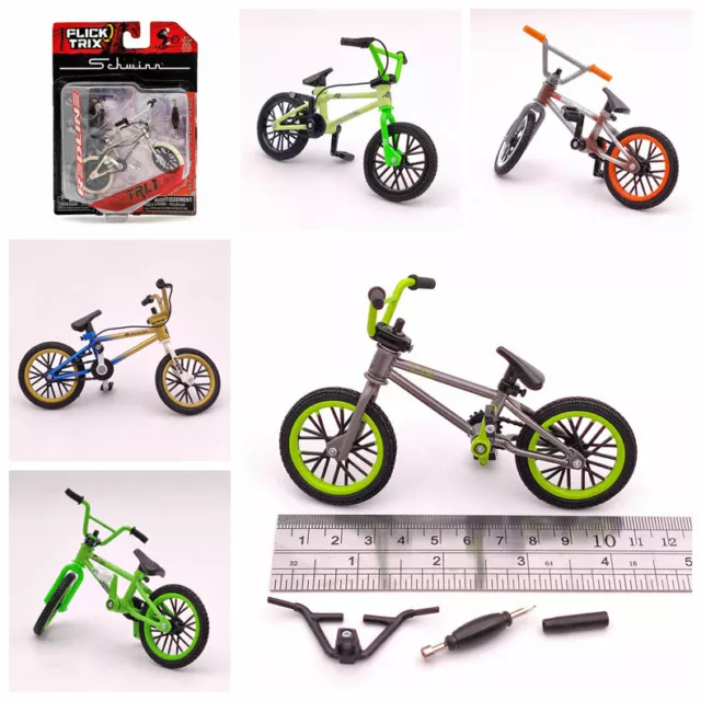 Lot Of 5Pcs FLICK TRIX Miniature BMX Finger Bike PREMIUM Bicycle Diecast Models 2