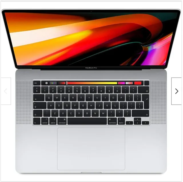 Apple 16" MacBook Pro Silver 2.3Ghz 8-core I9 16GB 1TB SSD 4 (USB-C) ports