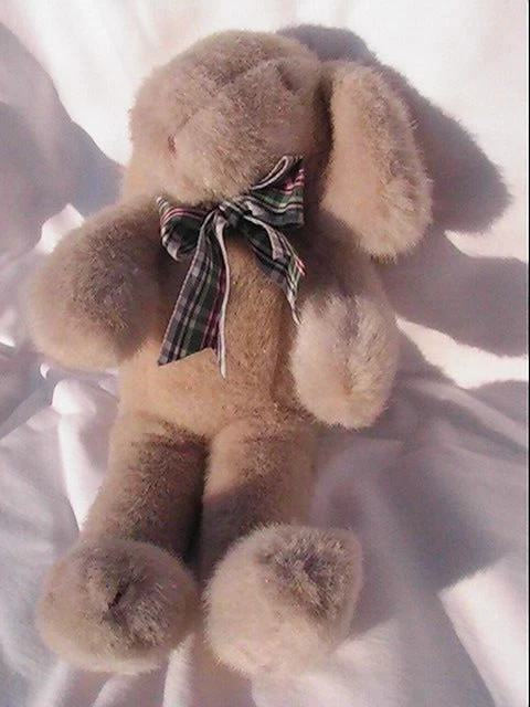Large Cuddly Beige Rabbit main image 1