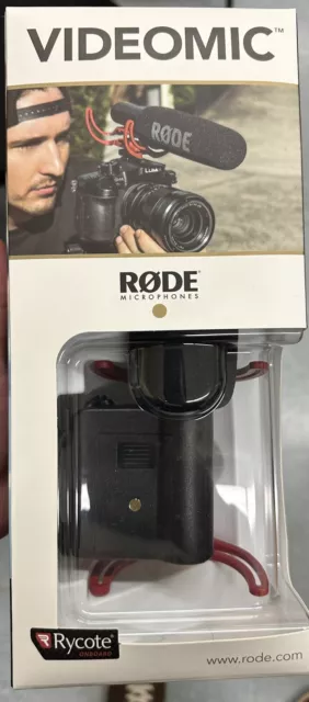 Rode VideoMic Camera Mount Shotgun Microphone +Rycote Shock Mount