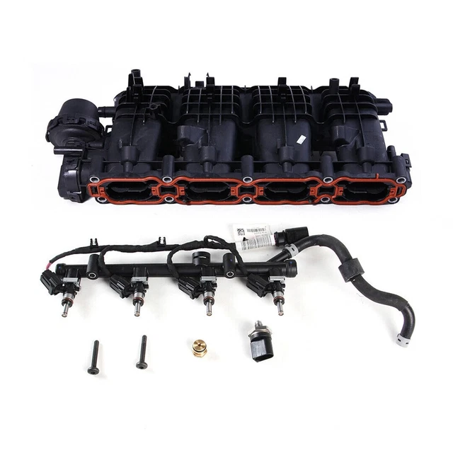 Intake Manifold &Fuel Injection Rail Kit Fit For VW Beetle Golf  Tiguan Audi Q5