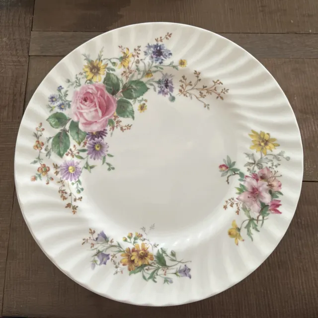 Royal Doulton Arcadia 10.5” Dinner Plates Set Of 12 Fine Bone China England