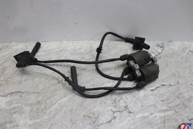 2000-2007 Honda Shadow 1100 Sabre Vt1100c2 Ignition Coils Spark Plug Caps