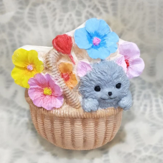 Moule Silicone Fleurs Lusofie - 11x9cm - Pour Argile Polymère & Pâtisserie - Alimentaire