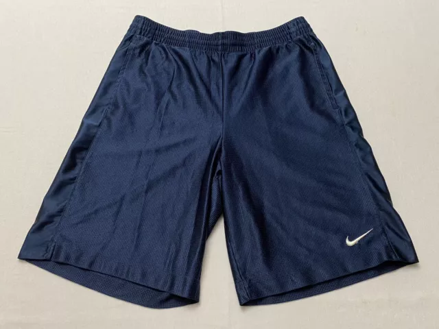 Nike Mens Y2K Basketball Gym Shorts Side Pockets Drawstring Size M