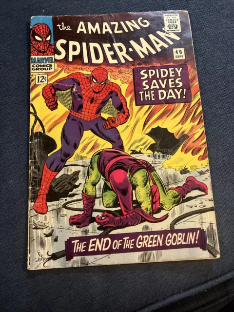 The Amazing Spider-Man #40  Green Goblin (Marvel, 1966)