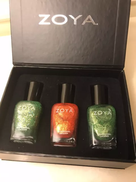 Juego de esmalte de uñas Zoya Cosmo Magical Pixie Dust 3 Stassi - Amy - Apple 0,5 oz