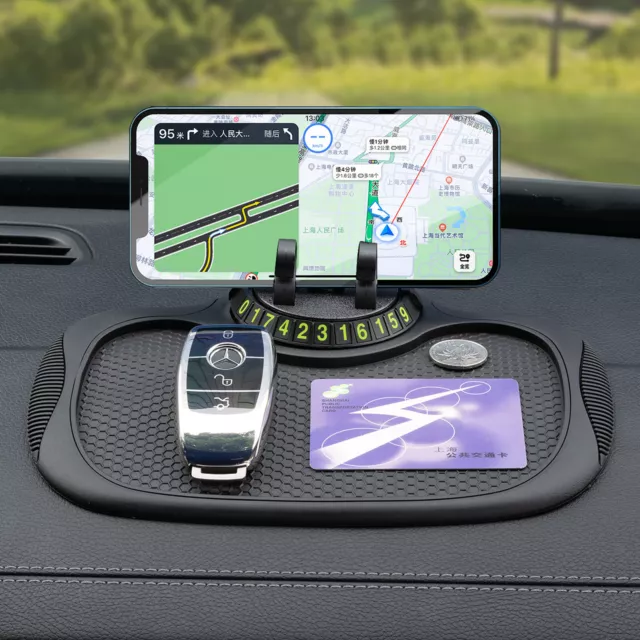 TAPIS ANTIDÉRAPANT TÉLÉPHONE portable pour smartphone voiture camion  cockpit adhérence pavé tableau de bord EUR 3,95 - PicClick FR