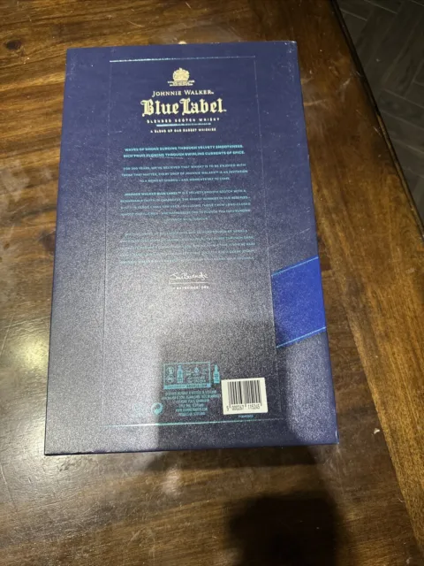 J/ Walker - Blue Label - 200th Anniversary Gift Pack Whisky 70cl empty bottle