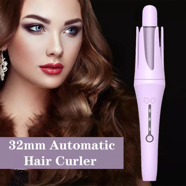 Automatic Hair Curler Travel Automatic Curling Iron Fast Heating Small Wand E0R2 2