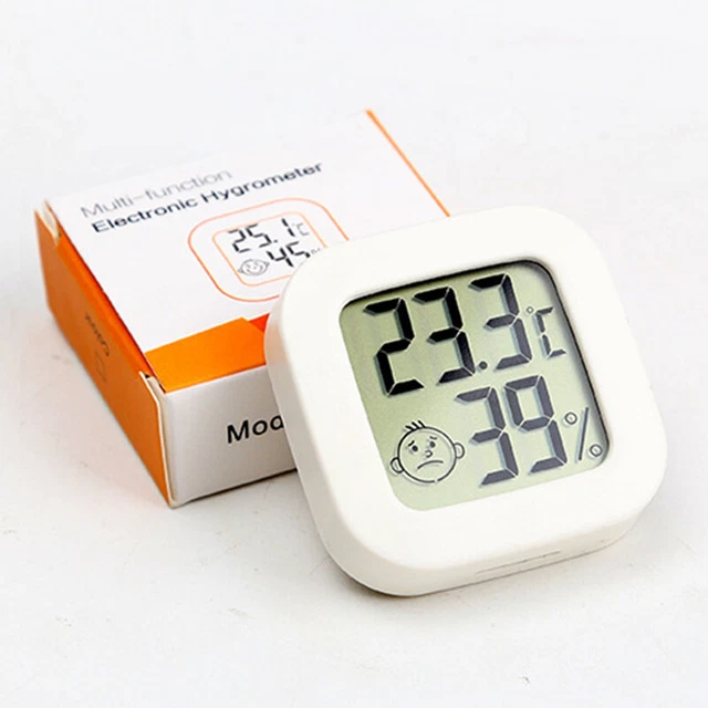 Mini Indoor Thermometer LCD Digital Temperature Room Hygrometer Gau ZR Sn