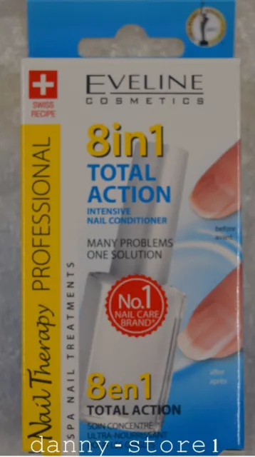 EVELINE 8 in 1 TOTAL ACTION Intensiver Nagelverstärker Conditioner