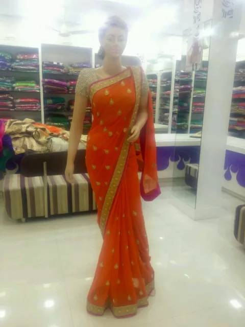 Vêtements de fête traditionnels Lehenga designer indien Bollywood sari neuf ethnique