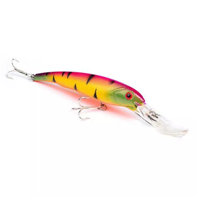 Artificial Minnow Swimbait Fishing Hard Baits Lure with Hook