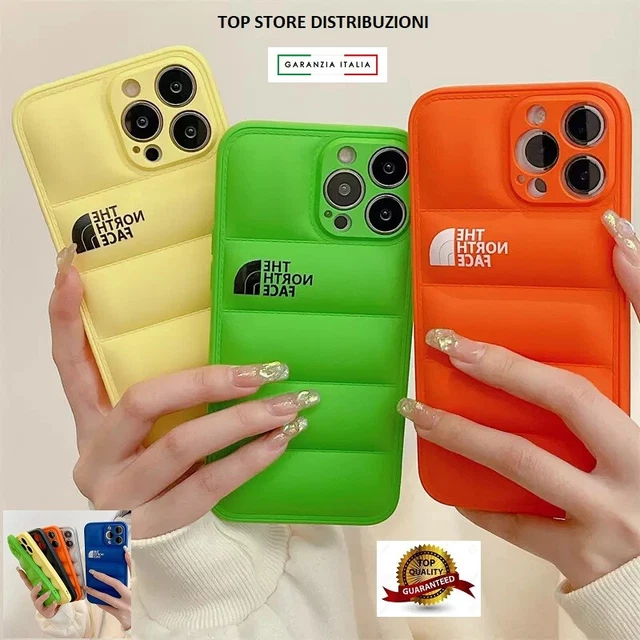 Cover Originale Iphone X XR 11 12 13 14 Pro Max  piumino Custodia The North Face