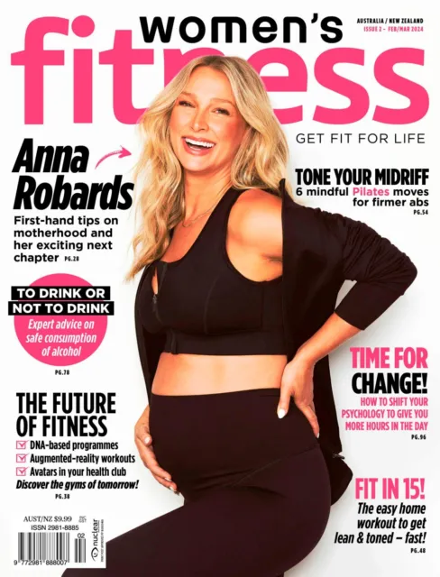 WOMEN'S FITNESS MAGAZINE February/March 2024 Issue 2 Anna Robards $9.99 -  PicClick AU