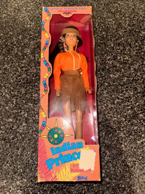 Totsy Legends of Yesteryear Series Pocahontas Indian Princess Doll RARE OUTFIT!!