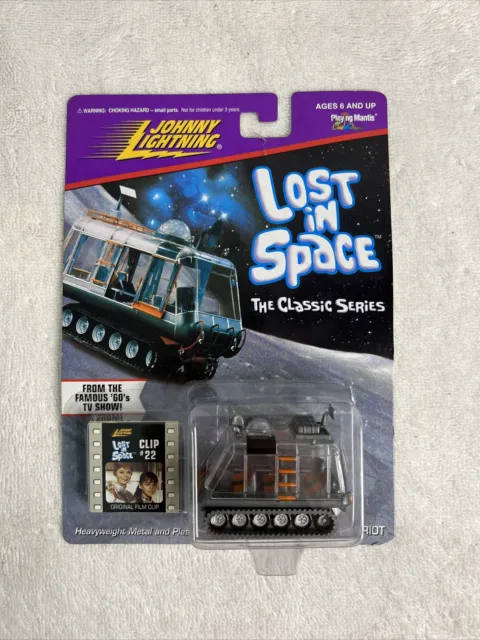 1998 Johnny Lightning LOST IN SPACE Classic Series THE CHARIOT with Clip #22