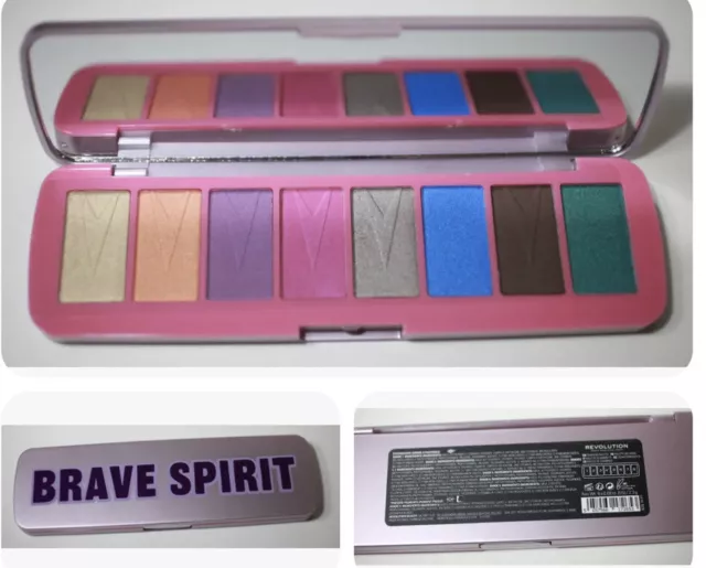 Makeup Revolution Brave Spirit Eyeshadow Palette 8 Shades