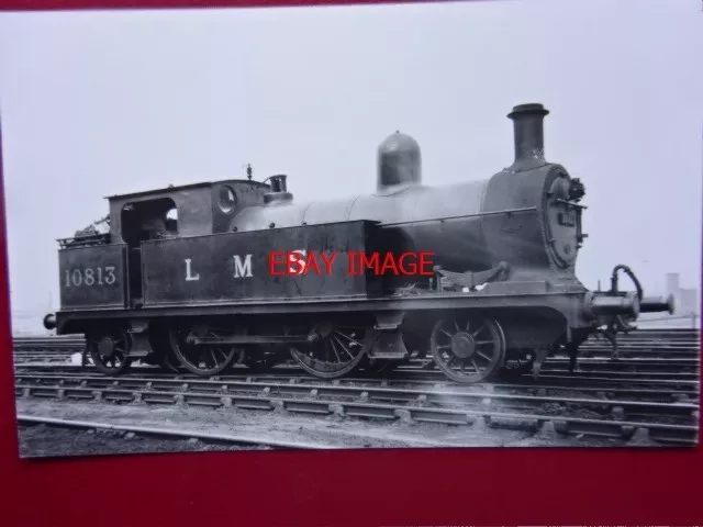 Photo  Lms Ex L&Y Class 5 Loco No 10813 Br 50813 At Bury 1935