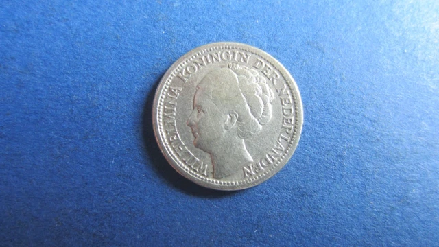 Pays-Bas Curaçao Argent 1/4 Florins 1944 IN Ttb