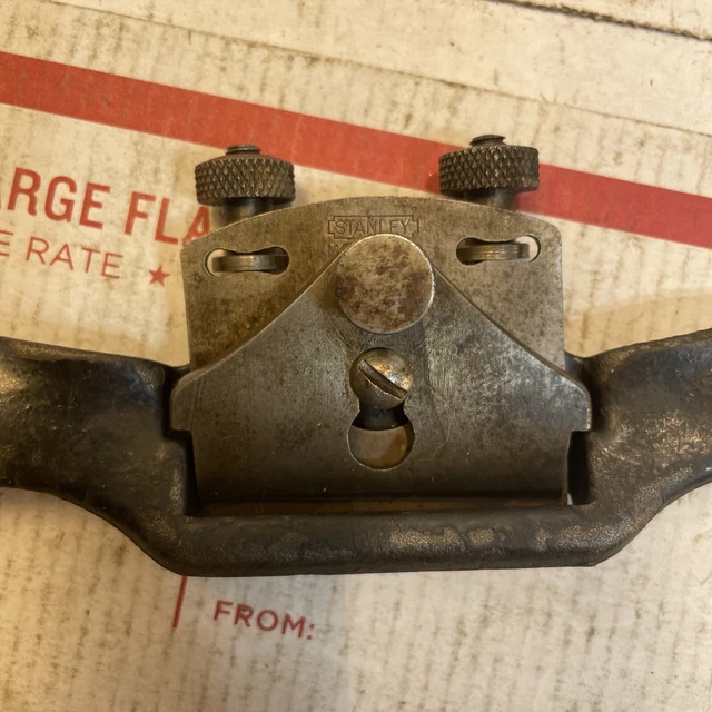 Stanley No. 151 Adjustable Flat Sole Spoke Shave, Made In USA 2