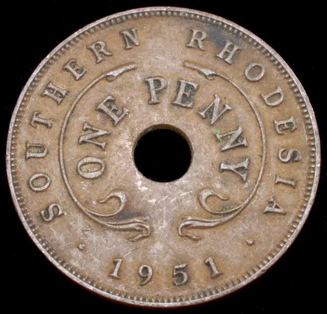 Südrhodesien Penny 1942 bis 1952 KM8a & 25 (Wählen Sie das Jahr) (GLIC-005A)
