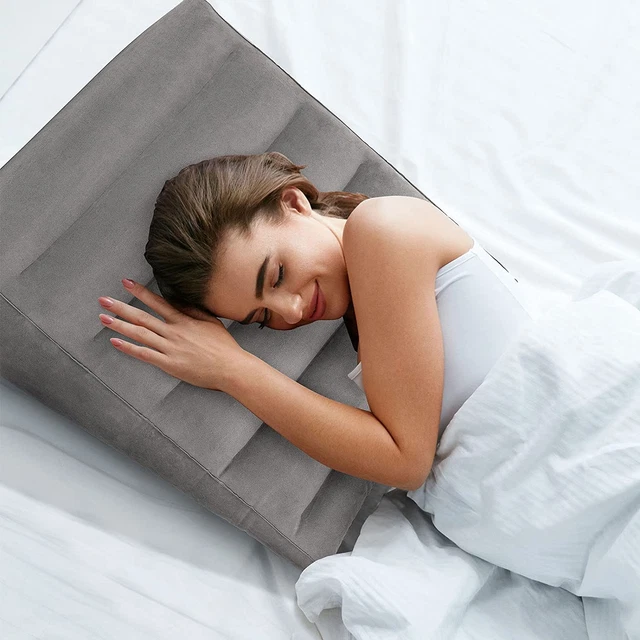 Wedge Inflatable Pillow Leg Bed Cushion Elevation Sleeping Portable Travel Rest