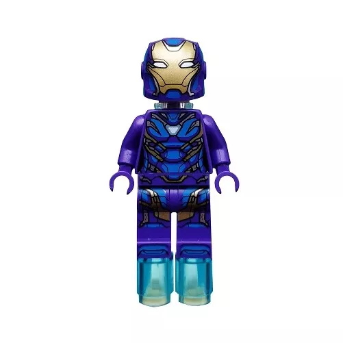 LEGO - Avengers - Rescue (Pepper Potts) - Purple Armor - Mini Figure / Mini Fig