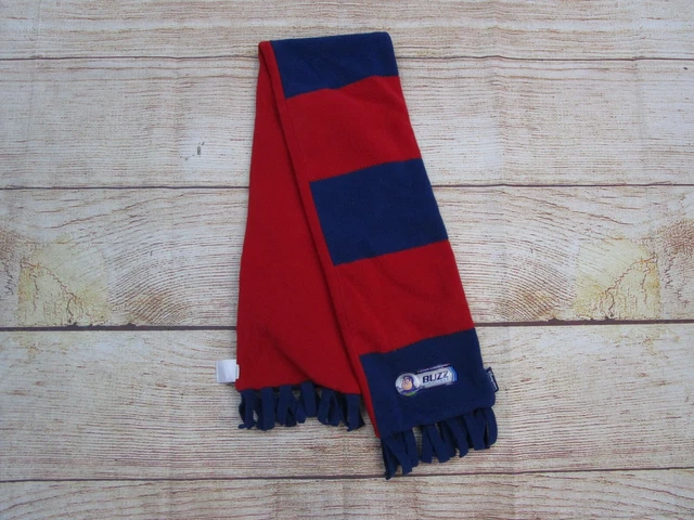 NICE Disney Store Buzz Lightyear Star Commander Children Scarf Red Blue Pixar