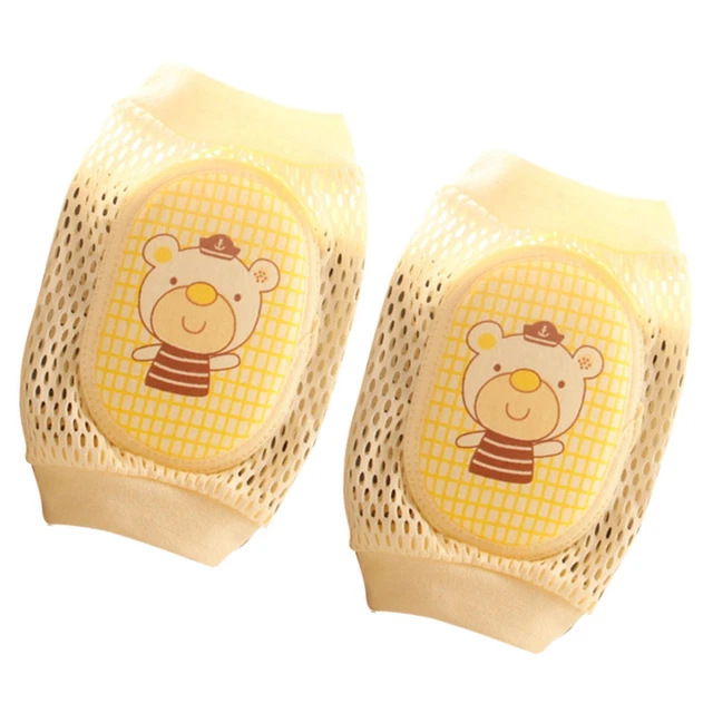 1 par de leggings de rodilla para bebé sin deformación resistentes al gateo - protector bebé