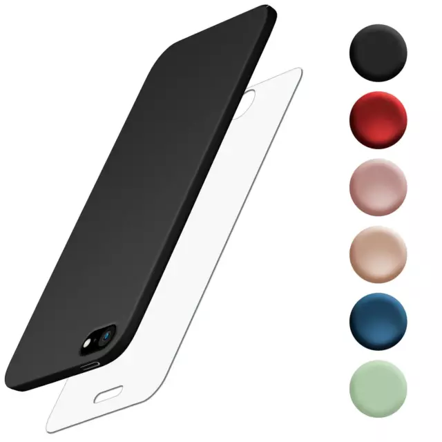 Handy Hülle für Apple iPhone 5S / iPhone 5 Slim Case Schutzhülle + Panzerfolie