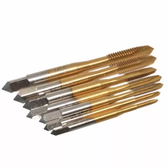 7pcs M2-M6 Drill Bit High Speed Steel Hole Opener Spiral Point  Machine Screw