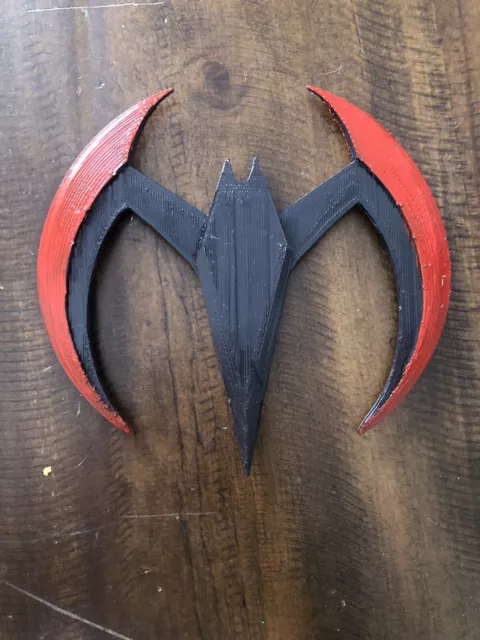 3D Printed Batman Beyond Batarang Toy Prop Hand Painted