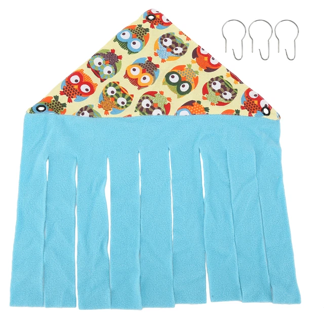 Animal Corner Hideout Canvas Flanell Eckzelt Für Hamster Frettchen Chinch Tos