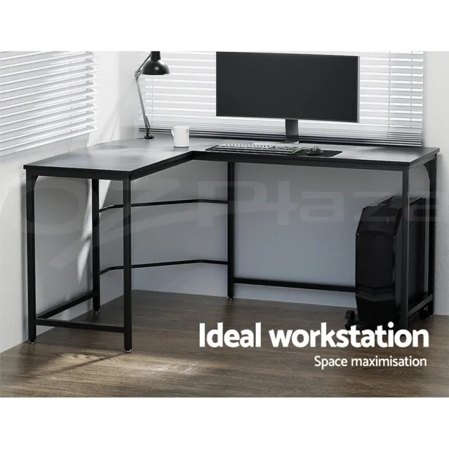 Artiss Corner Computer Desk L-Shaped Student Home Office Study Table Desks 3