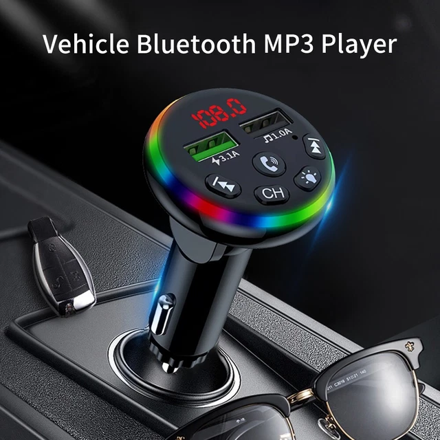 Trasmettitore FM 5V/3.1A auto Bluetooth 2022 resistente vendita calda DC12V-24V