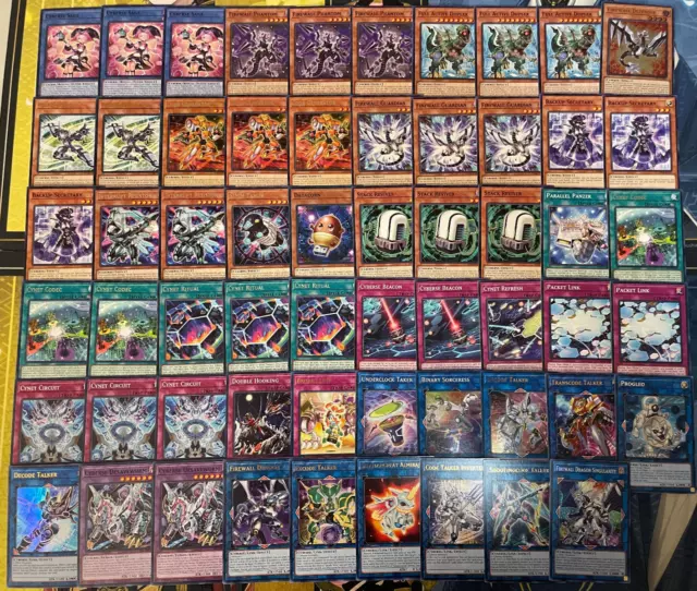 Yugioh - Firewall Code Talker Deck - Dragon Singularity, Defenser, Guardian ~